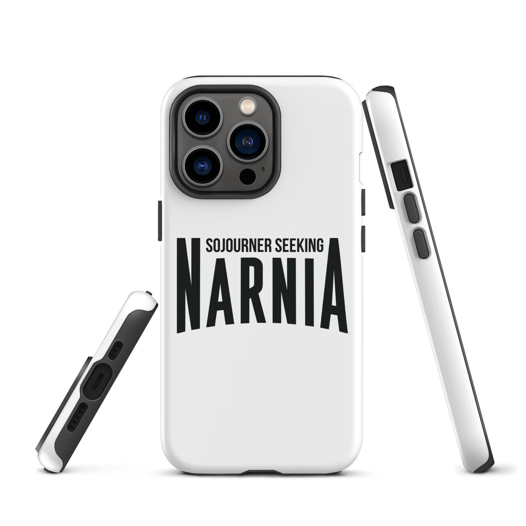 Christian Phone Case Sojourner Seeking Narnia White for iPhone® iPhone® Phone Cases   