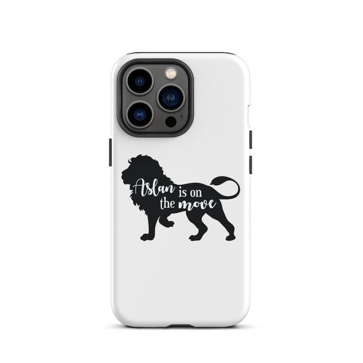 Christian Phone Case Aslan Is On The Move White for iPhone® iPhone® Phone Cases Matte iPhone 13 Pro 