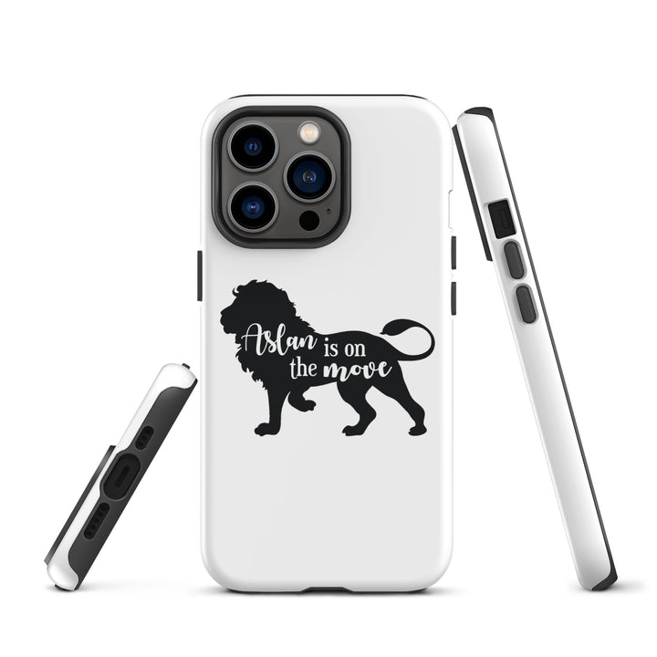 Christian Phone Case Aslan Is On The Move White for iPhone® iPhone® Phone Cases   