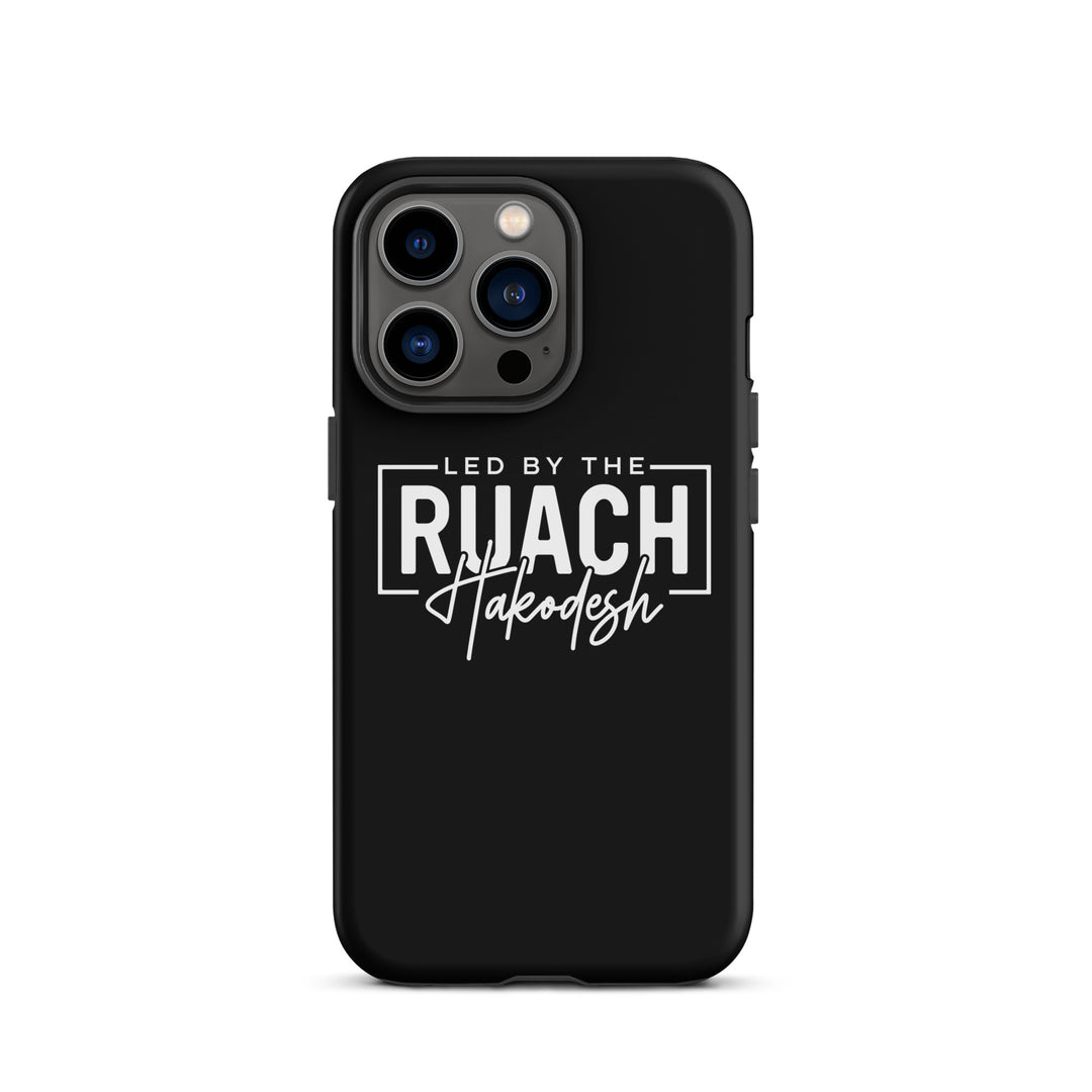 Christian Phone Case Led By Ruach Hakodesh Black for iPhone® iPhone® Phone Cases Matte iPhone 13 Pro 