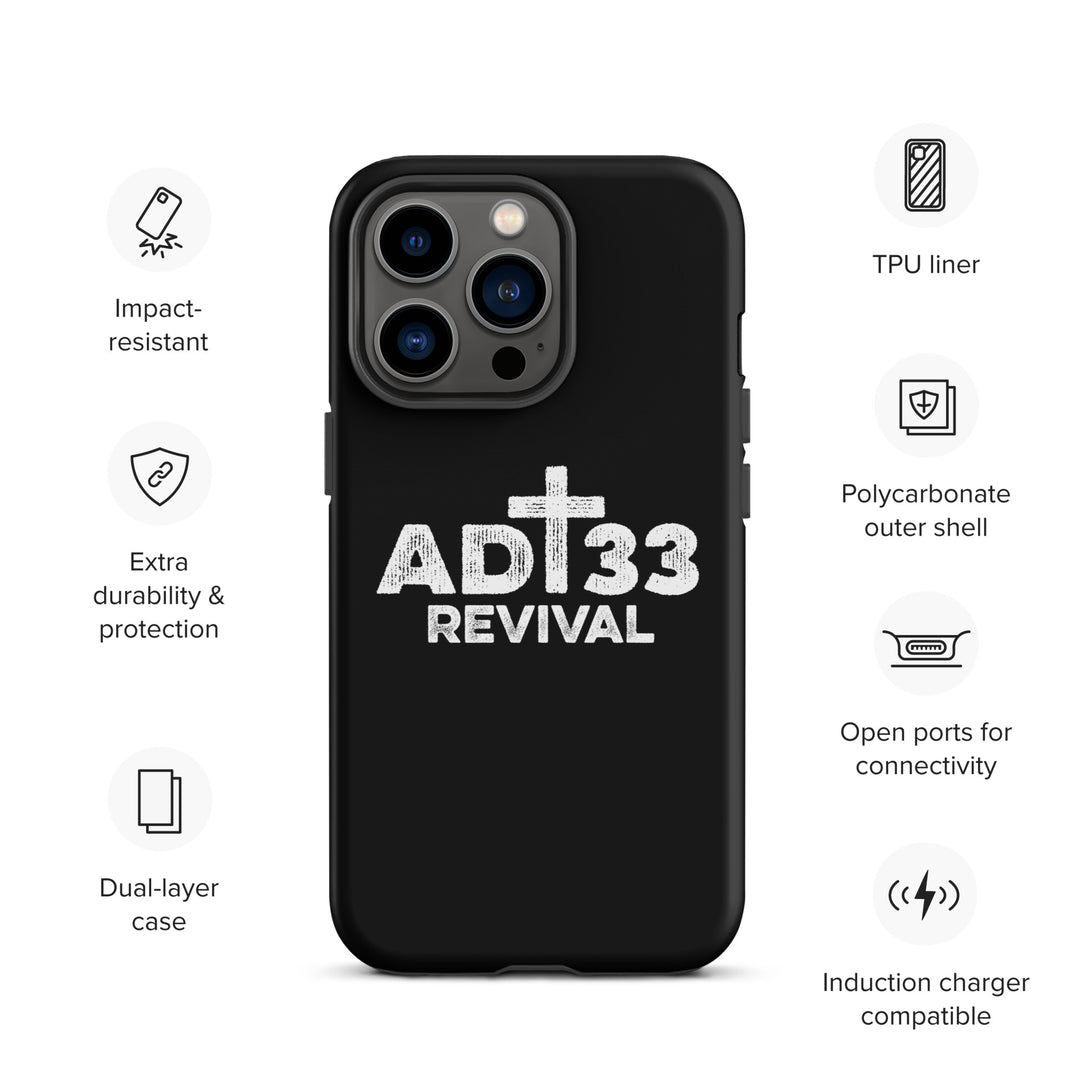 Christian Phone Case AD 33 Revival Black for iPhone® iPhone® Phone Cases   