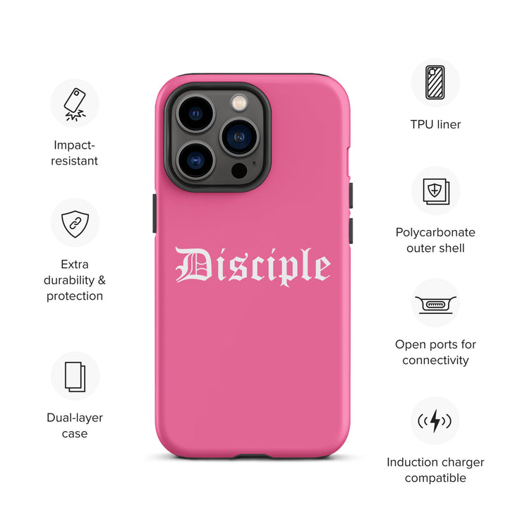 Christian Phone Case Disciple Pink  for iPhone® iPhone® Phone Cases   