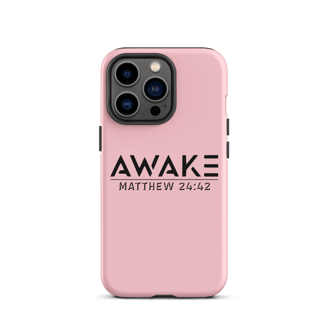 Christian Phone Case Awake Pink for iPhone® iPhone® Phone Cases Matte iPhone 13 Pro 