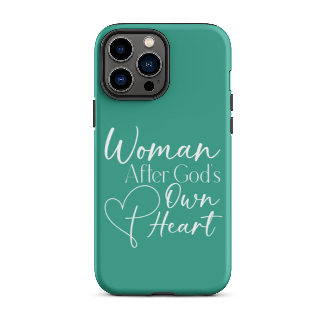 Christian Phone Case Woman After God's Heart for iPhone® iPhone® Phone Cases Matte iPhone 13 Pro Max 