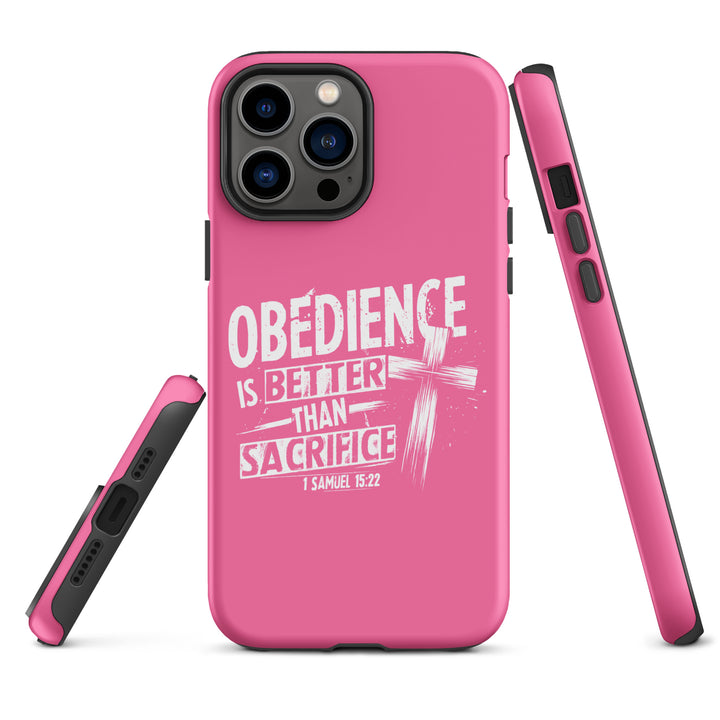 Christian Phone Case Obedience IS Better for iPhone® iPhone® Phone Cases   