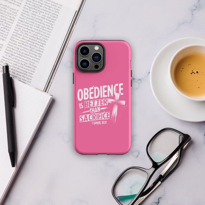 Christian Phone Case Obedience IS Better for iPhone® iPhone® Phone Cases   