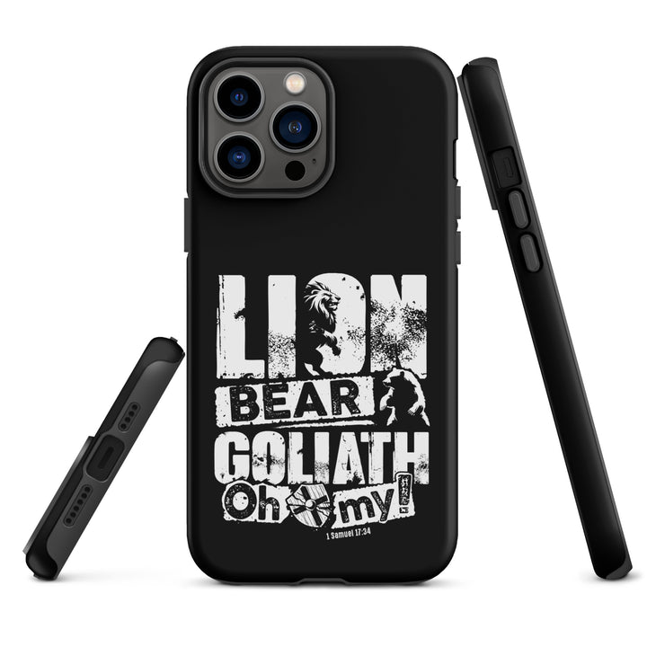 Christian Phone Case Lion Bear Goliath for iPhone® iPhone® Phone Cases   