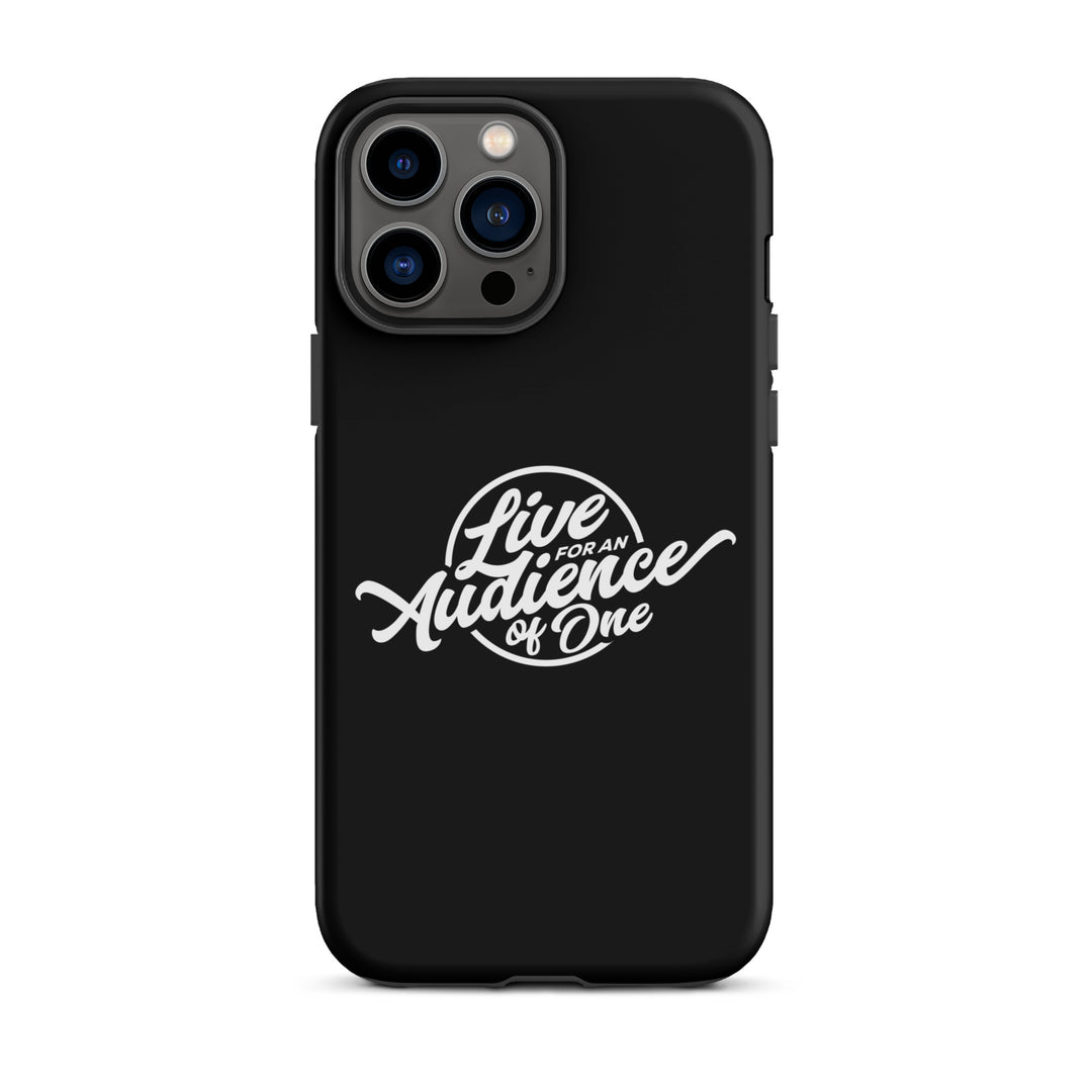 Christian Phone Case Audience of One Black for iPhone® iPhone® Phone Cases Matte iPhone 13 Pro Max 