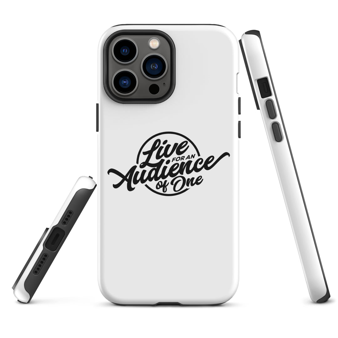 Christian Phone Case Audience of One White for iPhone® iPhone® Phone Cases   