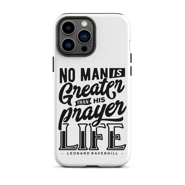 Christian Phone Case Prayer Life White for iPhone® iPhone® Phone Cases Matte iPhone 13 Pro Max 