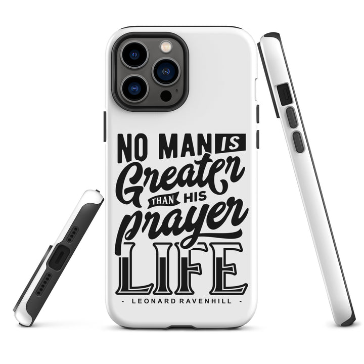 Christian Phone Case Prayer Life White for iPhone® iPhone® Phone Cases   