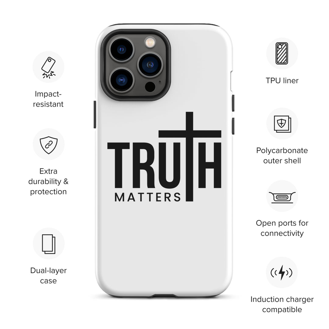 Christian Phone Case Truth Matters White for iPhone® iPhone® Phone Cases   