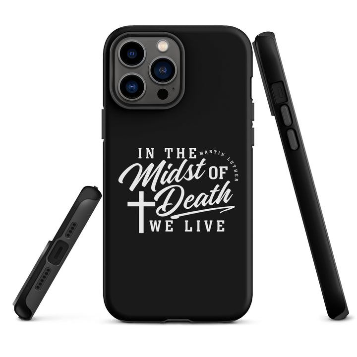 Christian Phone Case Midst of Death Black for iPhone® iPhone® Phone Cases   