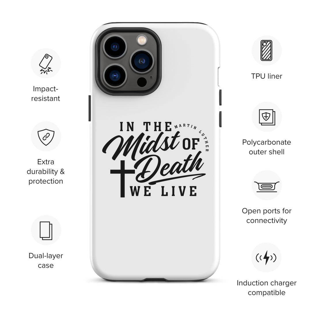 Christian Phone Case Midst of Death White for iPhone® iPhone® Phone Cases   