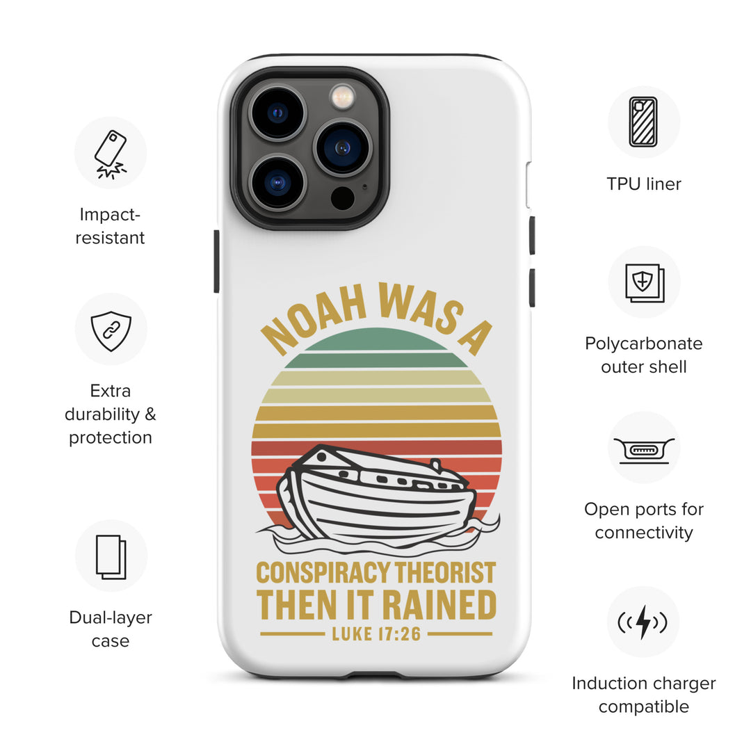 Christian Phone Case Noah Conspiracy White for iPhone® iPhone® Phone Cases   