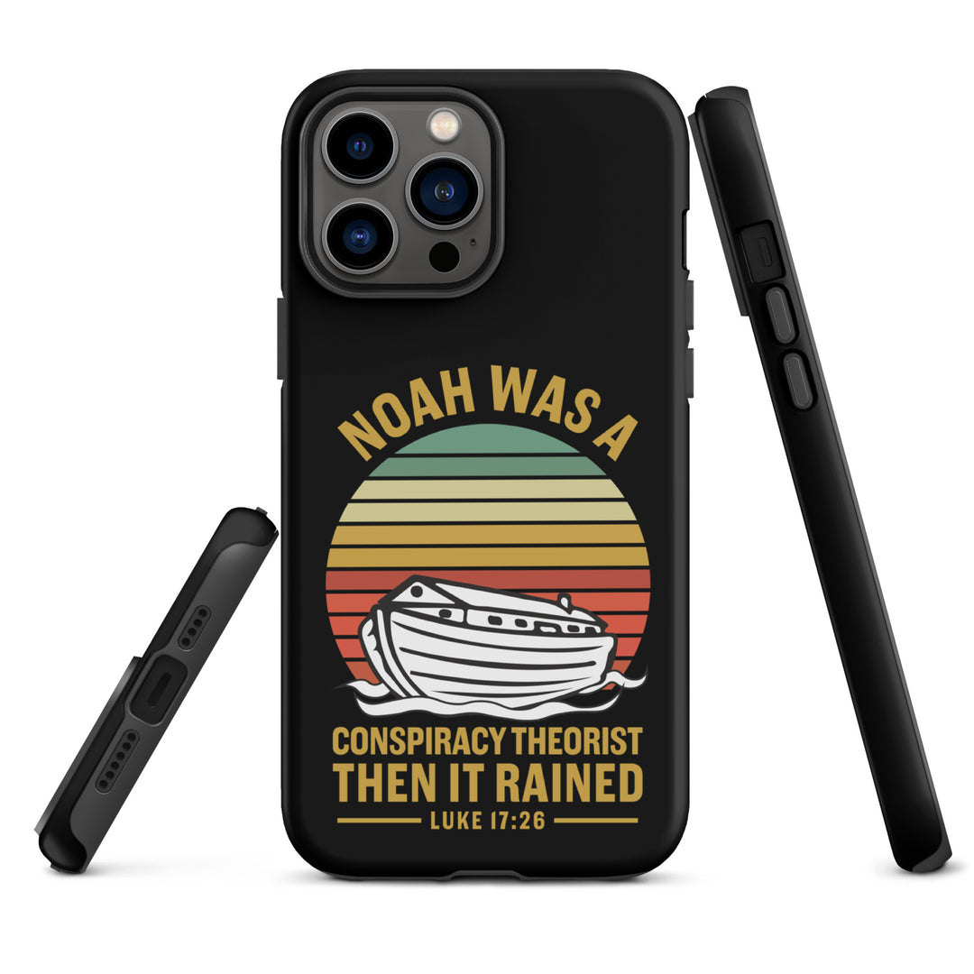 Christian Phone Case Noah Conspiracy Black for iPhone® iPhone® Phone Cases   