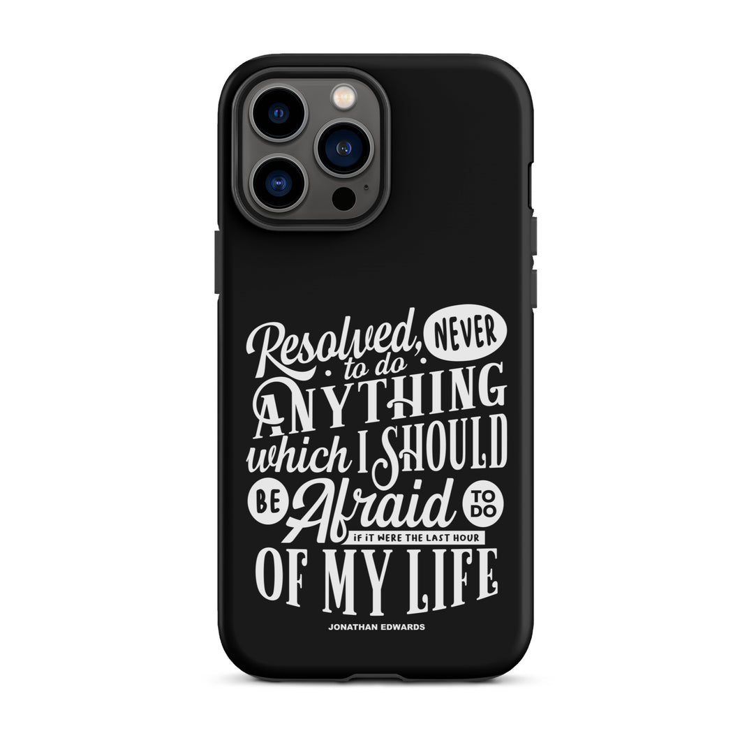 Christian Phone Case Last Hour Black for iPhone® iPhone® Phone Cases Matte iPhone 13 Pro Max 