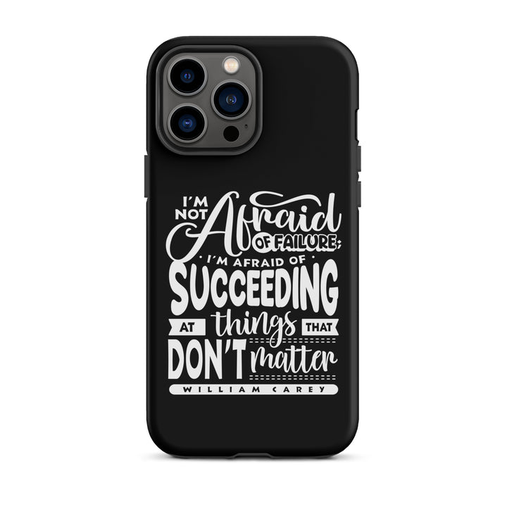 Christian Phone Case Things That Matter Black for iPhone® iPhone® Phone Cases Matte iPhone 13 Pro Max 