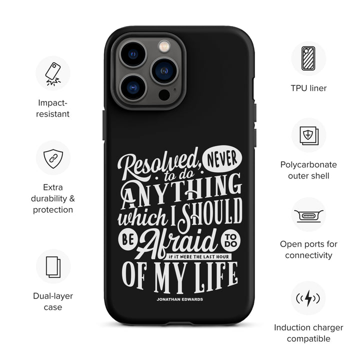 Christian Phone Case Last Hour Black for iPhone® iPhone® Phone Cases   