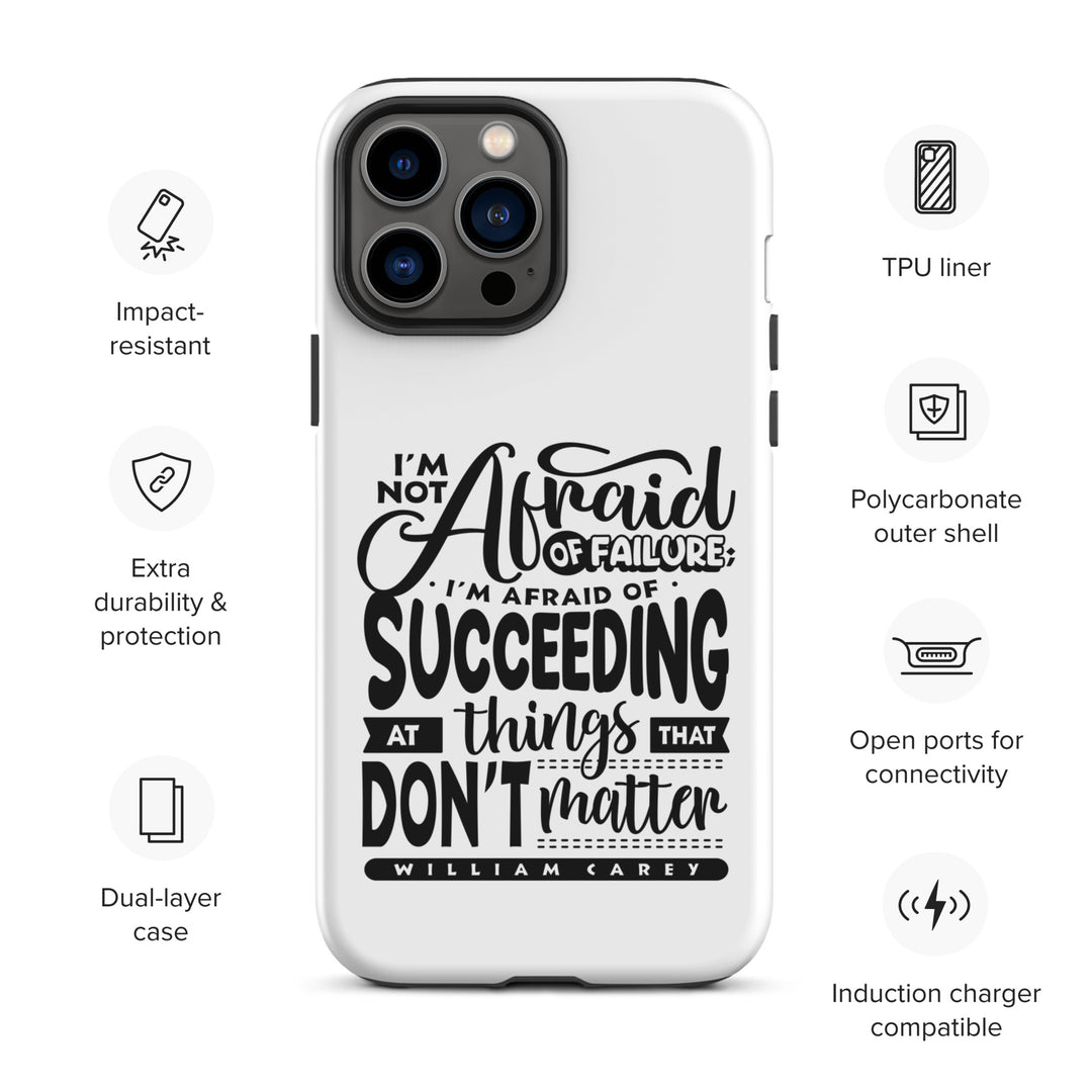 Christian Phone Case Things That Matter White for iPhone® iPhone® Phone Cases   