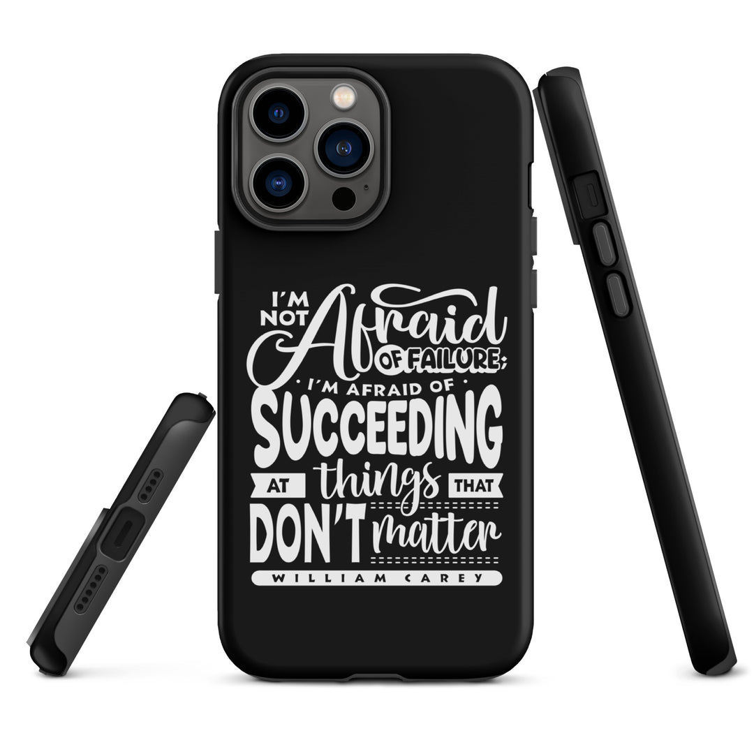 Christian Phone Case Things That Matter Black for iPhone® iPhone® Phone Cases   