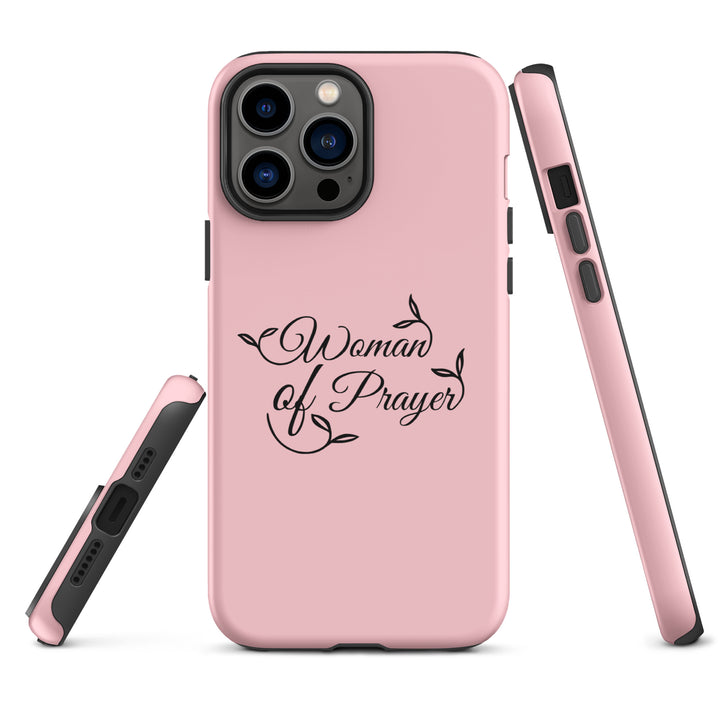 Christian Phone Case Woman of Prayer Pink for iPhone® iPhone® Phone Cases   