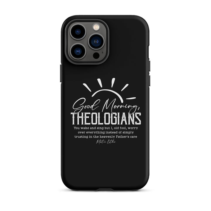 Christian Phone Case Luther's Theologians Black for iPhone® iPhone® Phone Cases Matte iPhone 13 Pro Max 