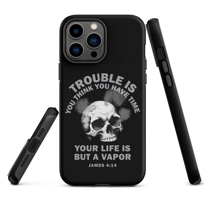 Christian Phone Case Life Is Vapor Black for iPhone® iPhone® Phone Cases   