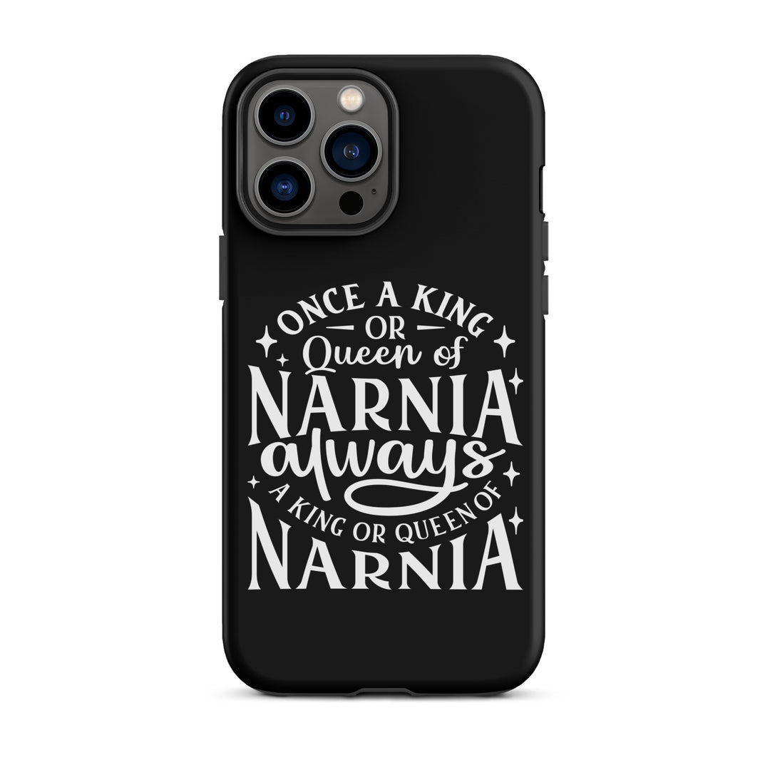 Christian Phone Case King or Queen Narnia Black for iPhone® iPhone® Phone Cases Matte iPhone 13 Pro Max 