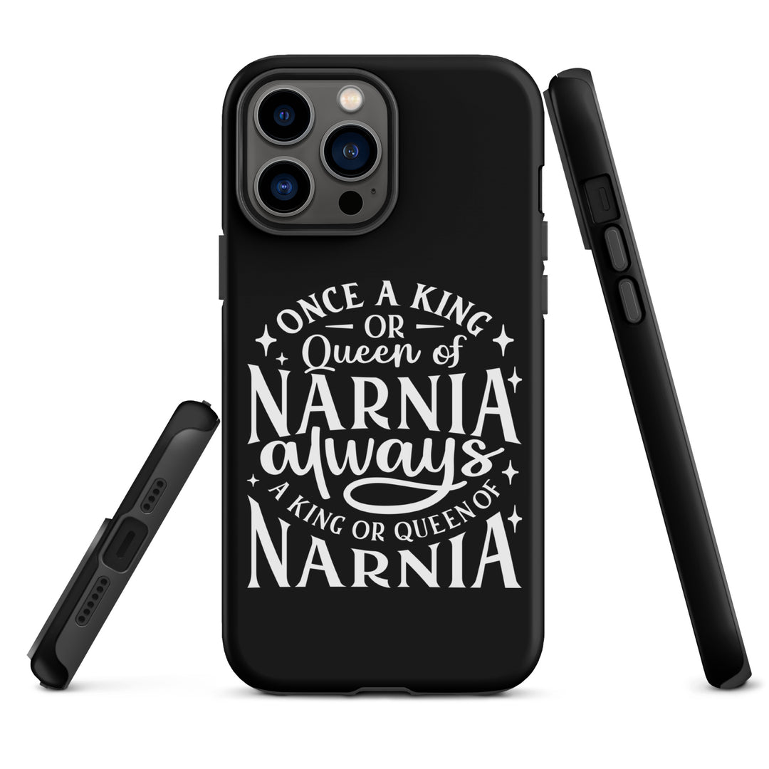 Christian Phone Case King or Queen Narnia Black for iPhone® iPhone® Phone Cases   