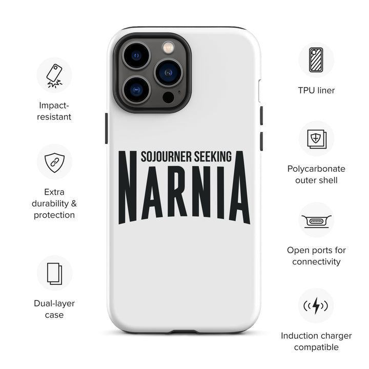 Christian Phone Case Sojourner Seeking Narnia White for iPhone® iPhone® Phone Cases   