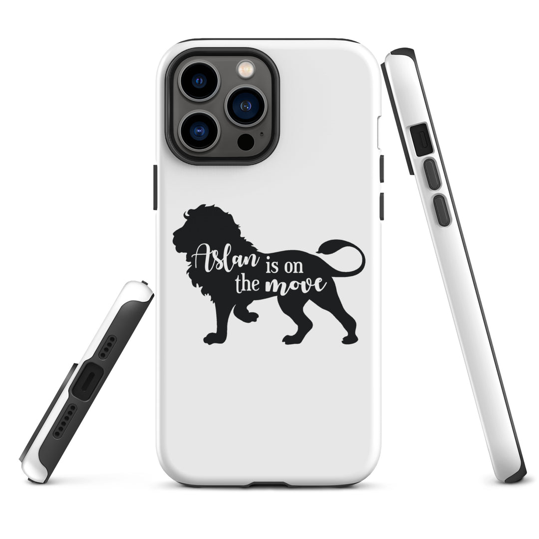 Christian Phone Case Aslan Is On The Move White for iPhone® iPhone® Phone Cases   