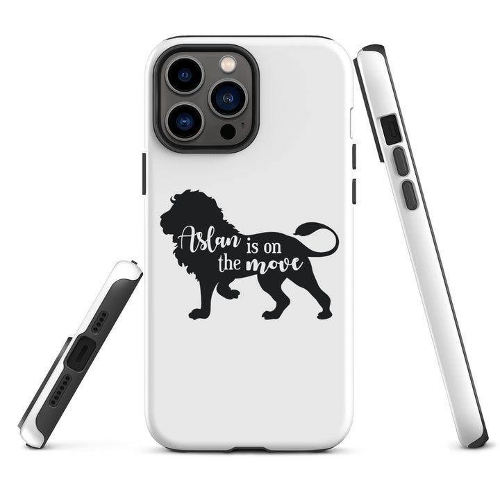 Christian Phone Case Aslan Is On The Move White for iPhone® iPhone® Phone Cases   