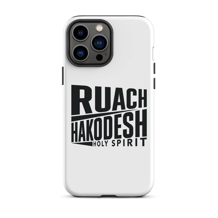 Christian Phone Case Ruach Hakodesh Holy Spirit White for iPhone® iPhone® Phone Cases Matte iPhone 13 Pro Max 