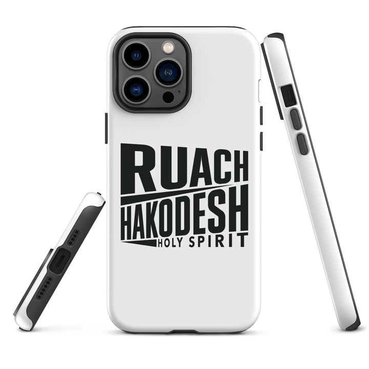 Christian Phone Case Ruach Hakodesh Holy Spirit White for iPhone® iPhone® Phone Cases   