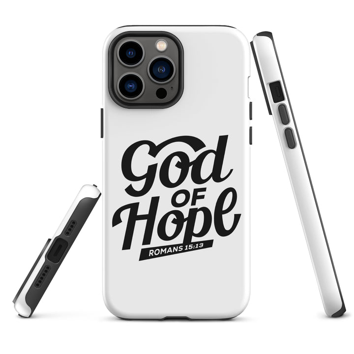 Christian Phone Case God of Hope White for iPhone® iPhone® Phone Cases   