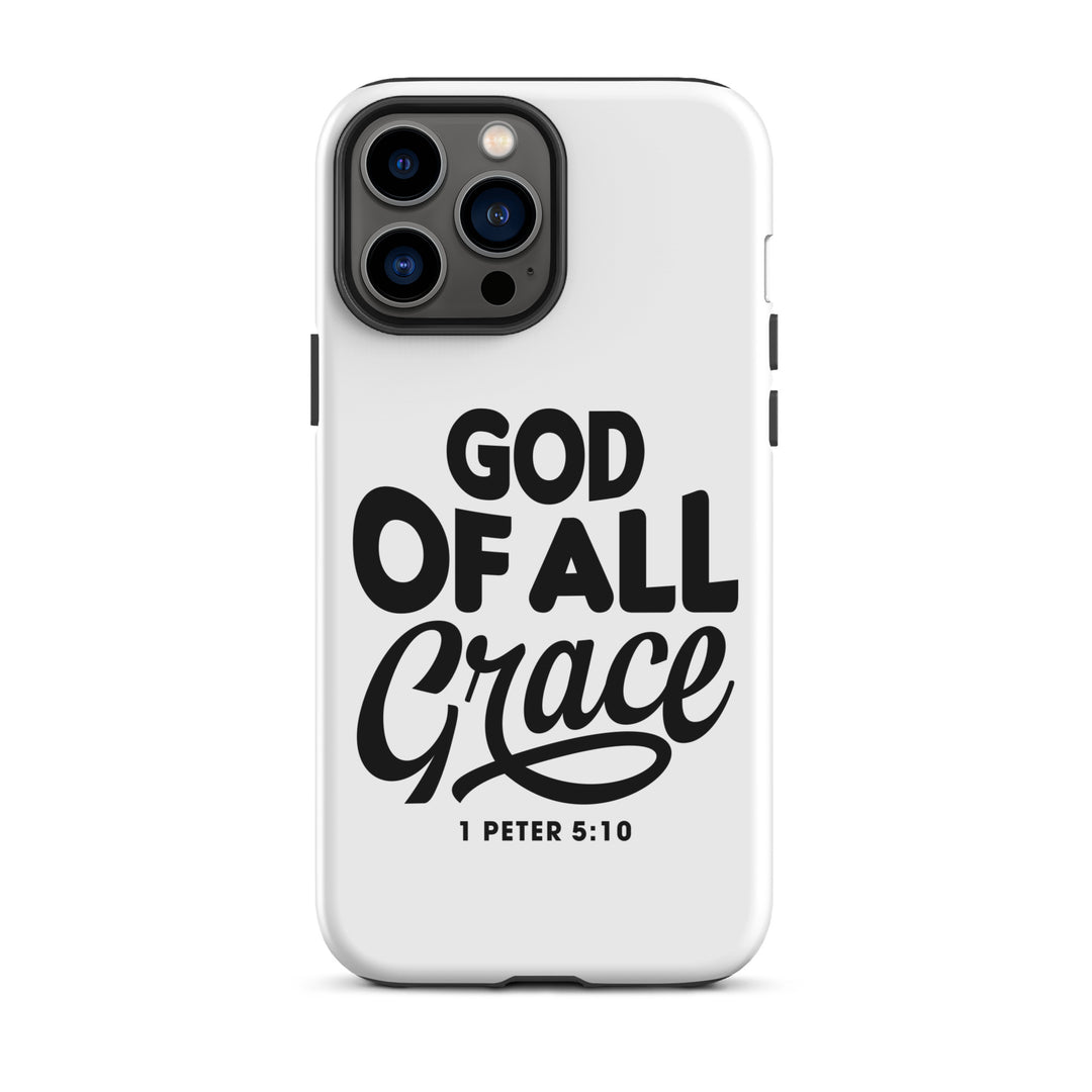 Christian Phone Case God of All Grace White for iPhone® iPhone® Phone Cases Matte iPhone 13 Pro Max 