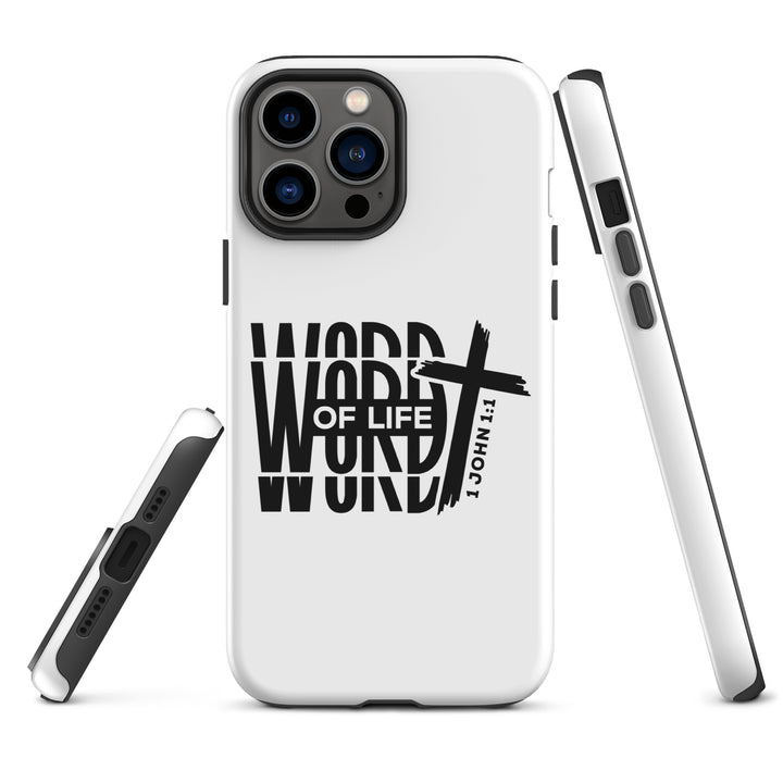 Christian Phone Case Word of Life White for iPhone® iPhone® Phone Cases   