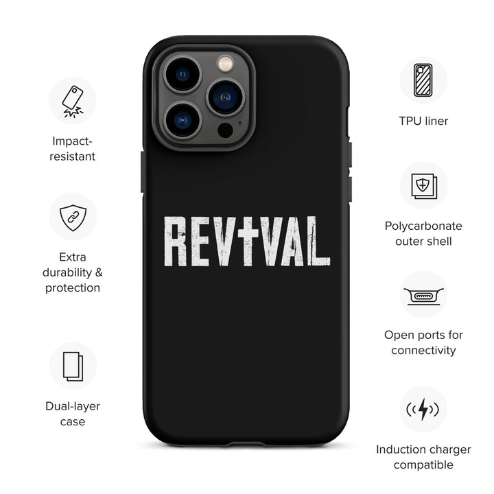 Christian Phone Case Revival Black for iPhone® iPhone® Phone Cases   