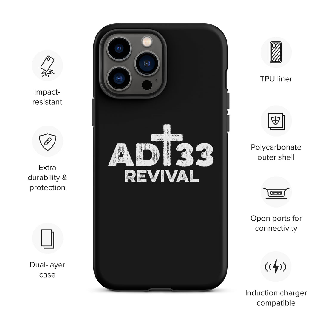 Christian Phone Case AD 33 Revival Black for iPhone® iPhone® Phone Cases   