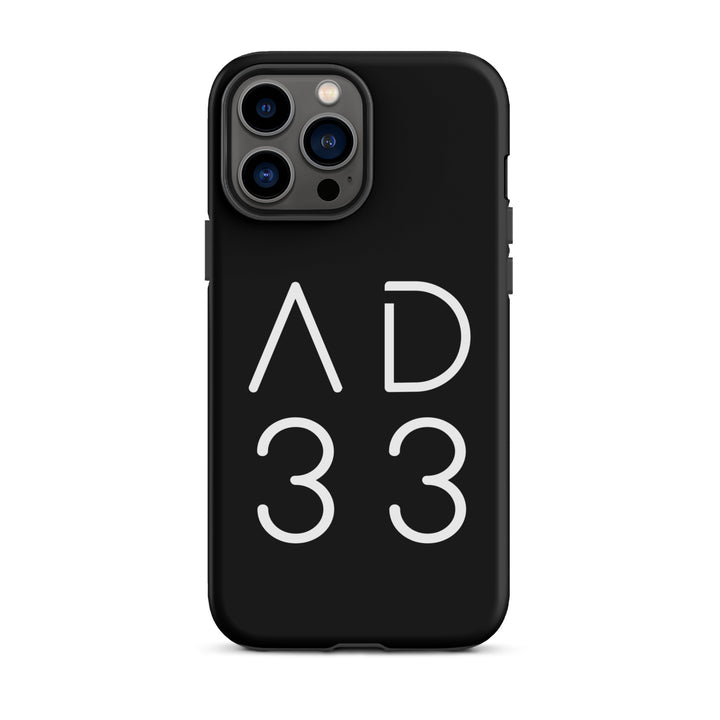 Christian Phone Case AD 33 Black for iPhone® iPhone® Phone Cases Matte iPhone 13 Pro Max 