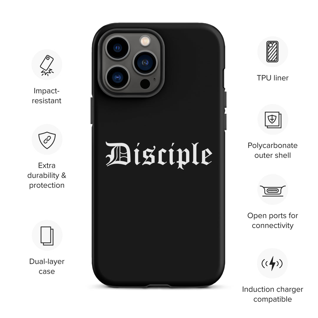 Christian Phone Case Disciple Black for iPhone® iPhone® Phone Cases   