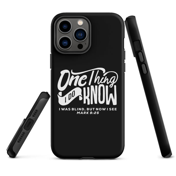 Christian Phone Case Now I See Black for iPhone® iPhone® Phone Cases   