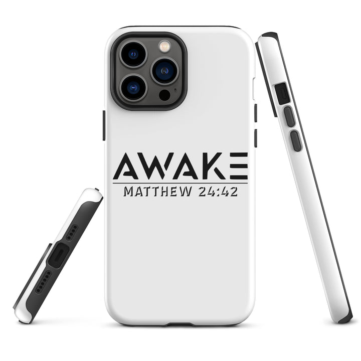 Christian Phone Case Awake White for iPhone® iPhone® Phone Cases   