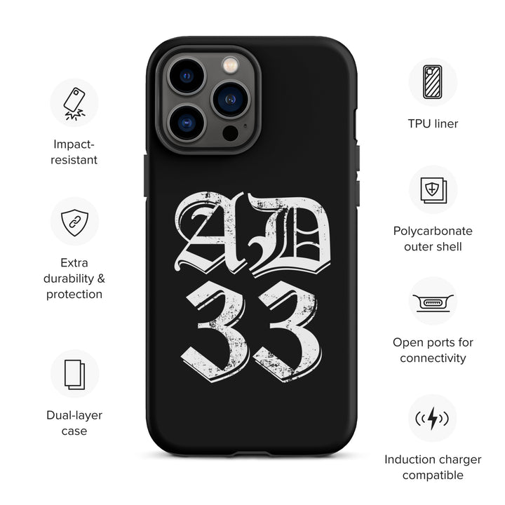 Christian Phone Case AD 33 Old English Black for iPhone® iPhone® Phone Cases   