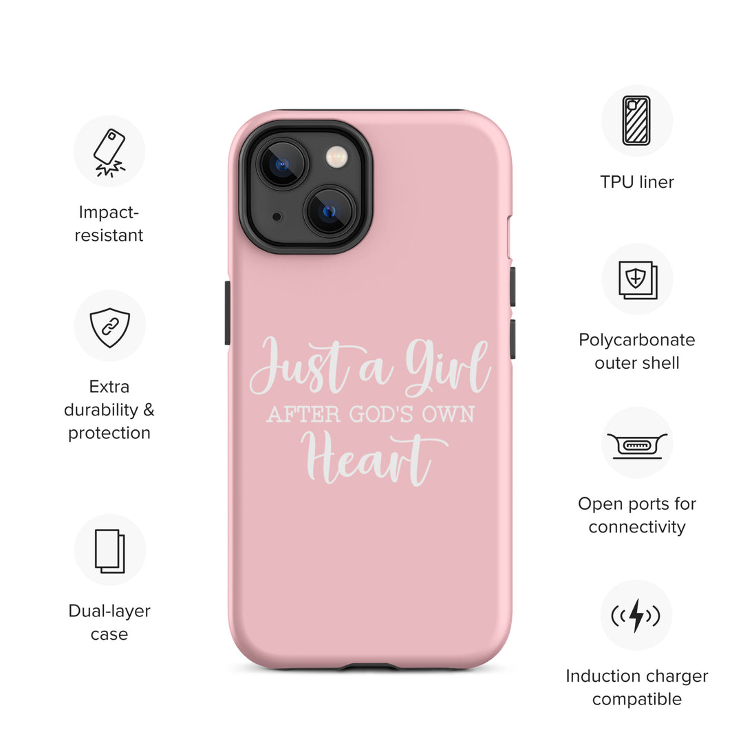 Christian Phone Case Girl After God's Heart for iPhone® iPhone® Phone Cases   