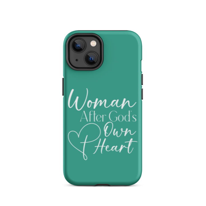 Christian Phone Case Woman After God's Heart for iPhone® iPhone® Phone Cases Matte iPhone 14 