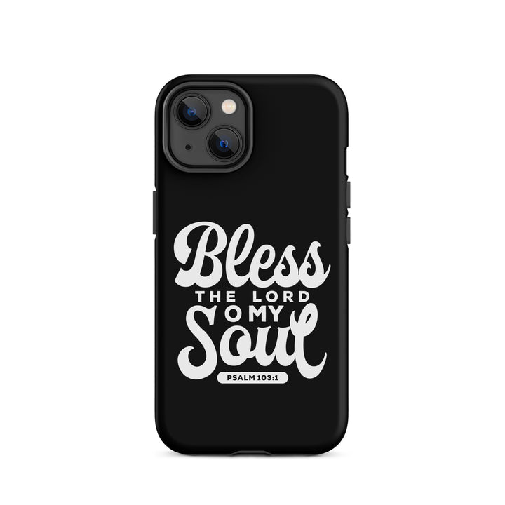 Christian Phone Case Bless The Lord Tough for iPhone® iPhone® Phone Cases Matte iPhone 14 