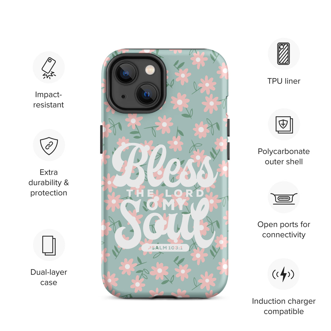 Christian Phone Case Bless The Lord Daisy for iPhone® iPhone® Phone Cases   