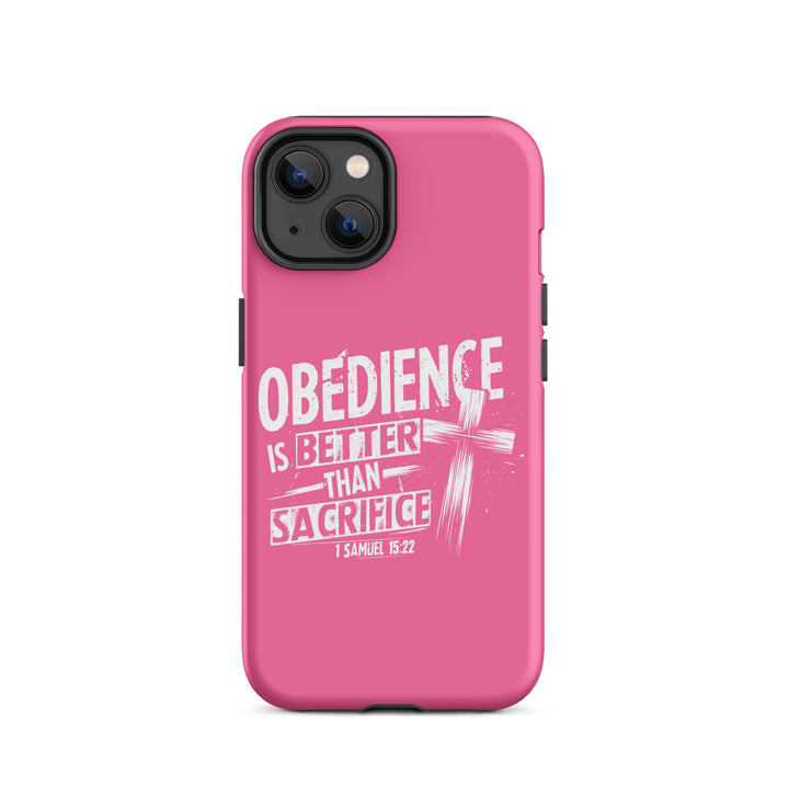 Christian Phone Case Obedience IS Better for iPhone® iPhone® Phone Cases Matte iPhone 14 